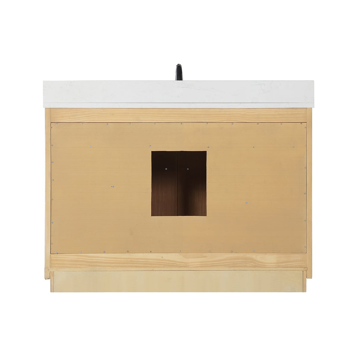 Altair Designs 48" single vanity with top - 550048-WP-AW-NM
