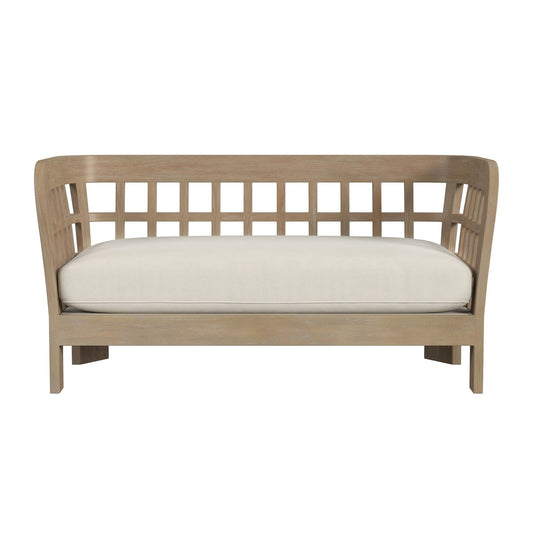 Butler Specialty Company Monhegan Teak Outdoor Loveseat, Light Brown  - 5653436