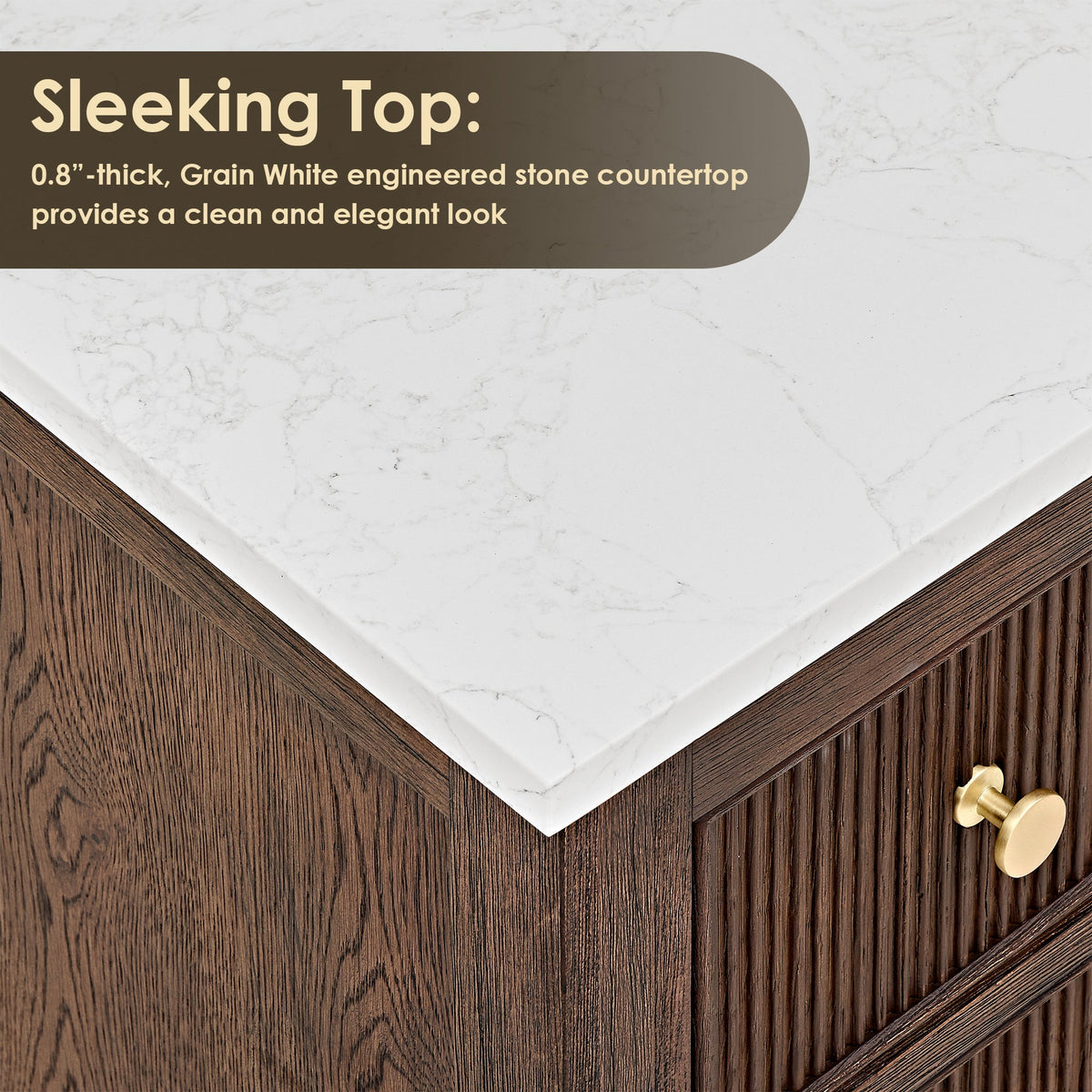 Cerrito 72" double vanity with top