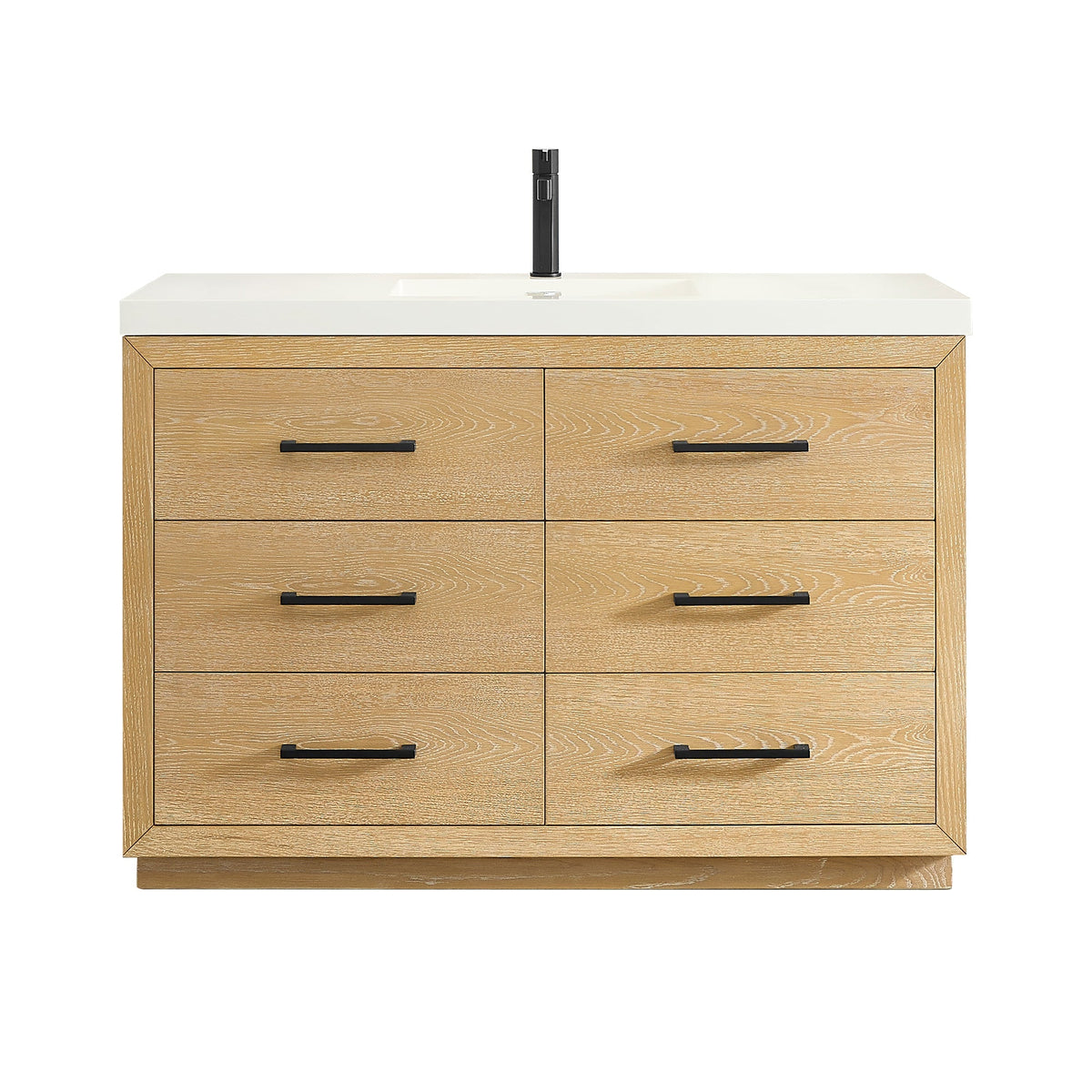 Altair Designs Sigrid 36"/48"/60"/72" single/double vanity with top - 579036-WO-WH-NM