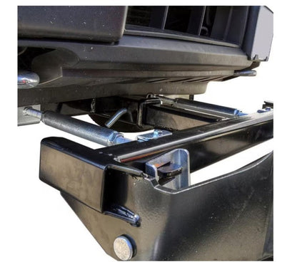 DK2 AVAL8826 88 x 26 in. Universal SUV/Truck Mount T-Frame Snow Plow Kit with Winch and Wireless Remote New - AVAL8826