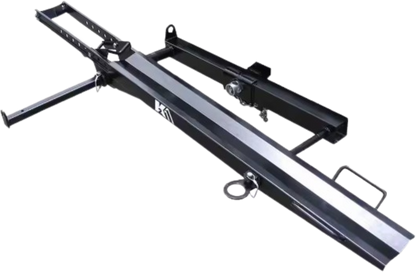 DK2 TMC201 400 lb. Capacity Hitch Mounted Motorcycle Carrier with Adjustable Front Wheel Channel New - TMC201