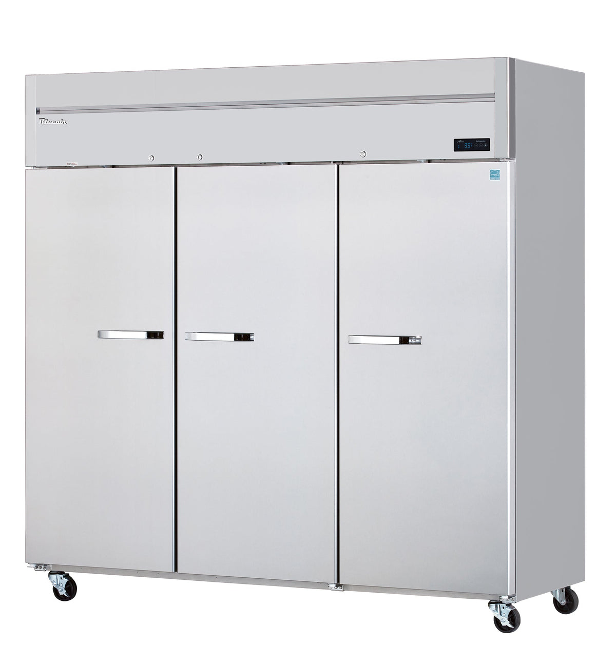 Blue Air BSR72T-HC | 81" Wide 3 Door Top Mount Reach-In Refrigerator - BSR72T-HC