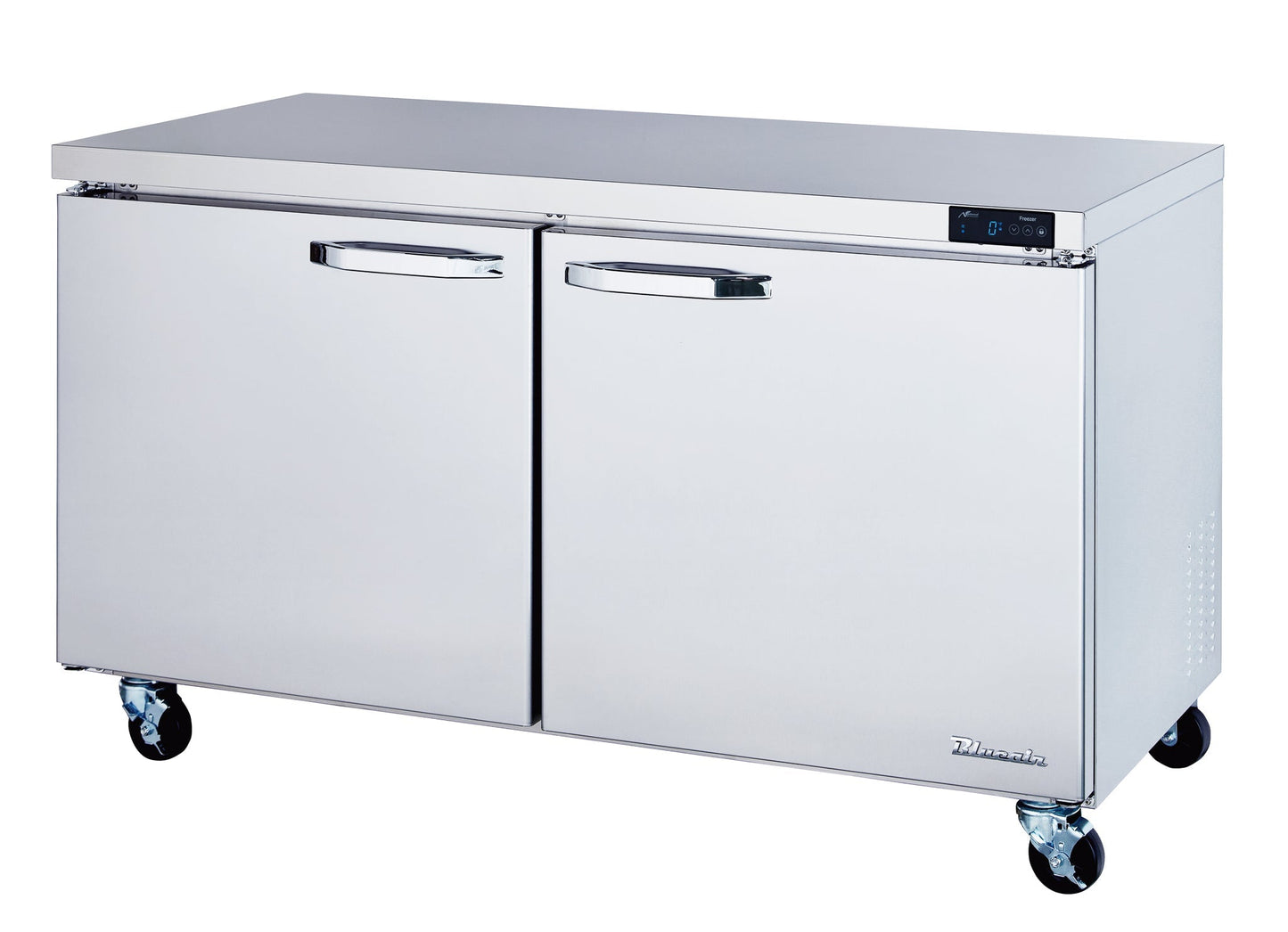 Blue Air BLUF60-HC | 60" Wide 2 Door Undercounter Freezer - BLUF60-HC