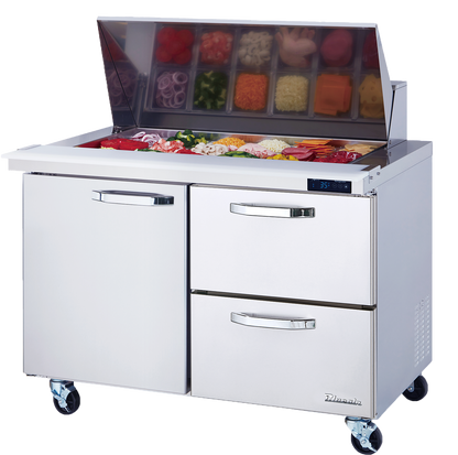 Blue Air BLPT60-D4-HC | 60" Wide 4 Drawer Sandwich Prep Table - BLPT60-D4-HC