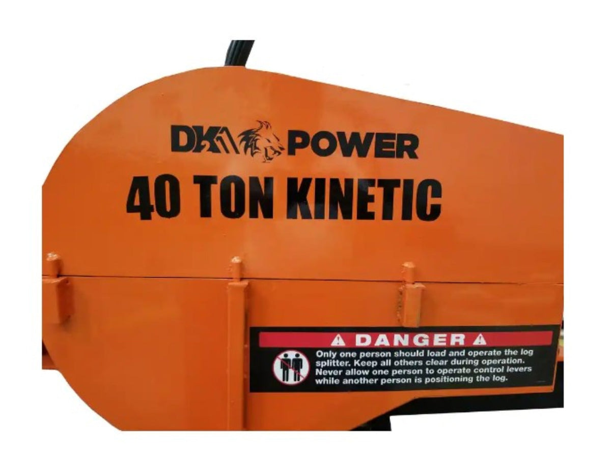 DK2 OPS240 40 Ton 7 HP 208cc 1 Sec Cycle Time Kinetic Log Splitter New - OPS240