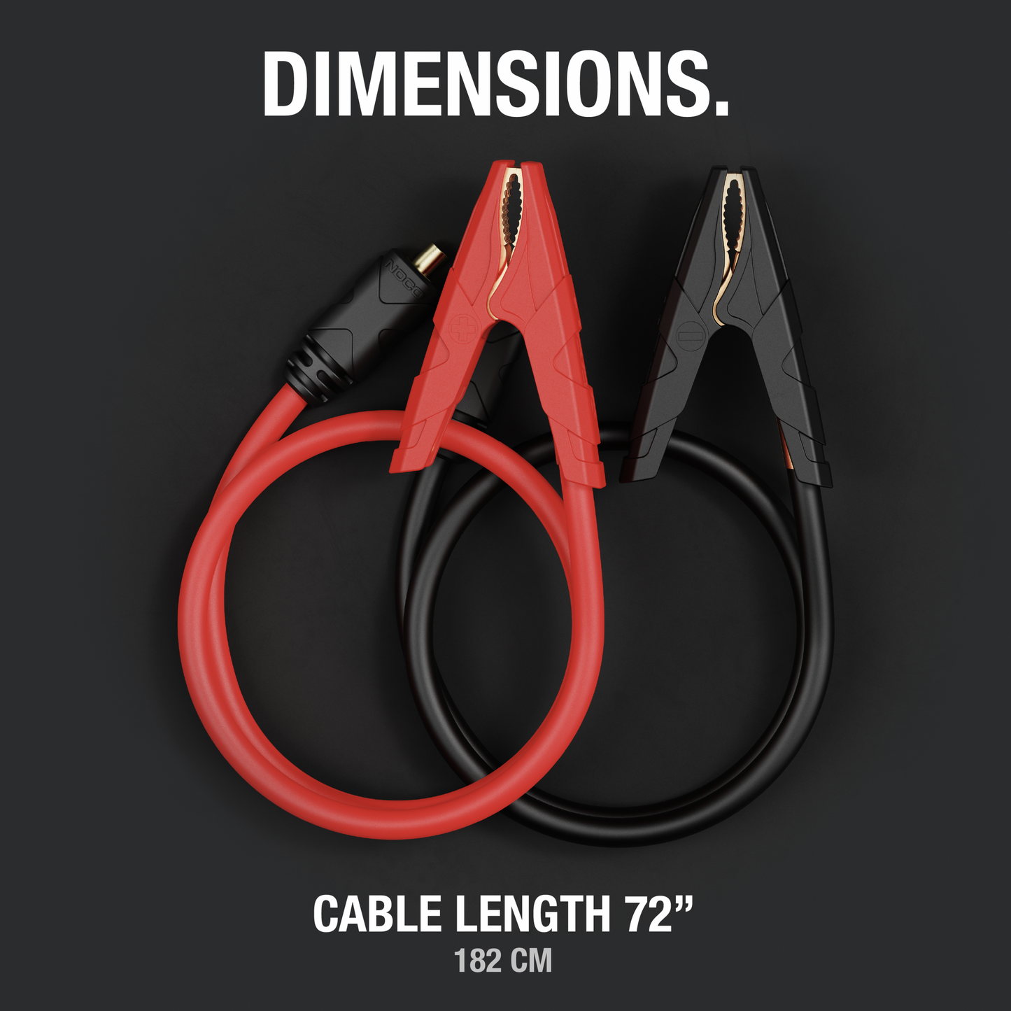 NOCO Boost MAX™ 72" Battery Clamps - GBC005