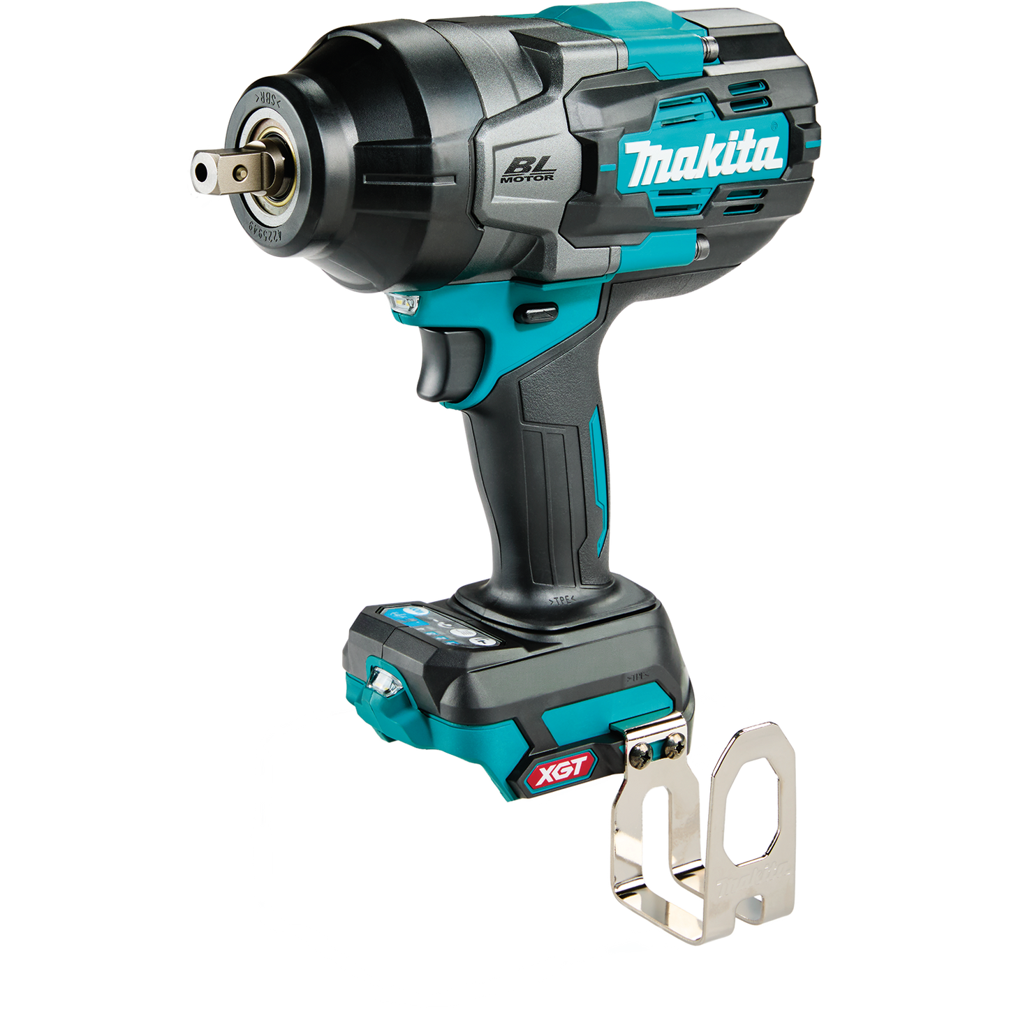 Makita (GWT03Z) 40V max XGT Brushless Cordless 4‑Speed High‑Torque 1/2" Sq. Drive Impact Wrench w/ Detent Anvil, Tool Only -