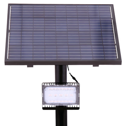 AVS Energy Solar LED Flood Light 50 Watt 7000 Lumens 5000K  - AVS-BLK-50W