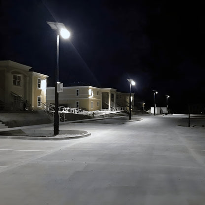 AVS Energy Solar LED Flood Light 20 Watt 2800 Lumens 5000K  - AVS-BLK-20W