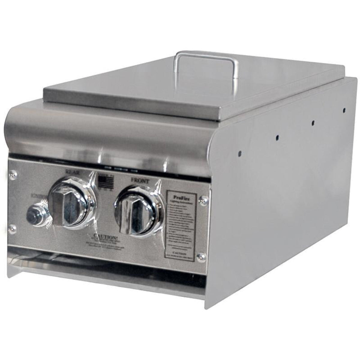 ProFire Deluxe Built-In Gas Double Side Burner - PFDLXDSB