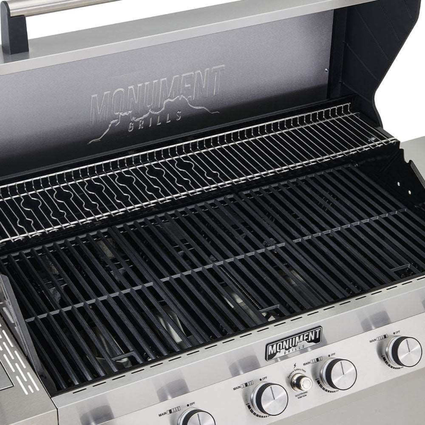Monument Grills Denali 605 Series | 6 Burner Smart Tech Propane Gas Grill in Stainless Steel (Natural Gas Convertible) - D605