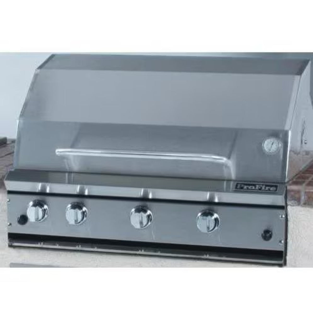 ProFire Professional Series 36-Inch Built-In Infrared Hybrid Gas Grill With Rotisserie - PF36RIH-P