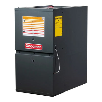 Goodman - 60,000 BTU 80% Gas Furnace - 14" Width - Upflow / Horizontal - Two Stage - 115V - R32 - GR9T800603AN