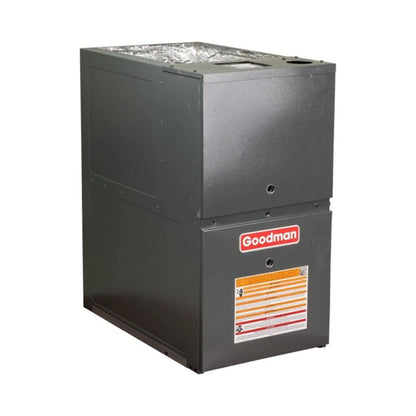 Goodman - 80,000 BTU 80% AFUE Variable Speed Gas Furnace - 21" Width - Upflow / Horizontal - Two Stage - 115V - R32 - GRVT800805CX