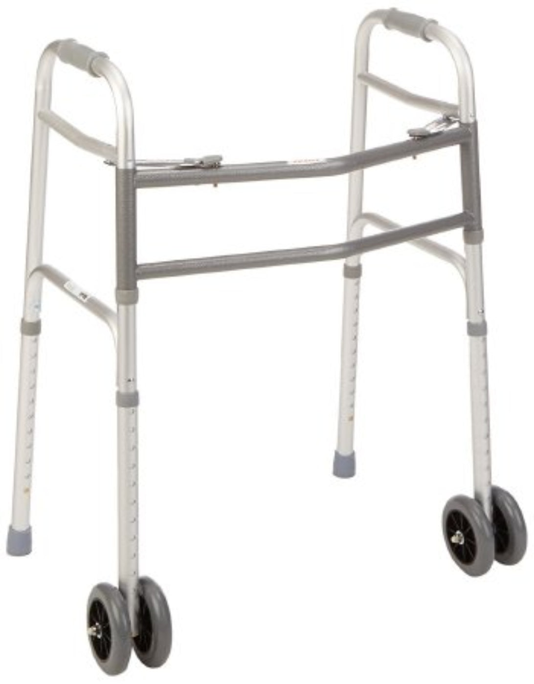 Patterson Medical- Bariatric Walker Adjustable Height Aluminum Frame 700 lbs. Weight Capacity 33 to 43 Inch Height - 081561653