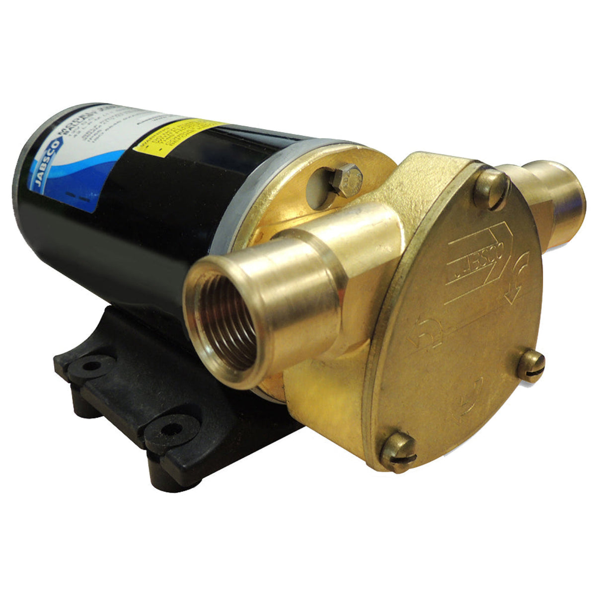 Jabsco Ballast King Bronze DC Pump with Deutsch Connector - No Reversing Switch - 15 GPM [22610-9427] - CWR-86989