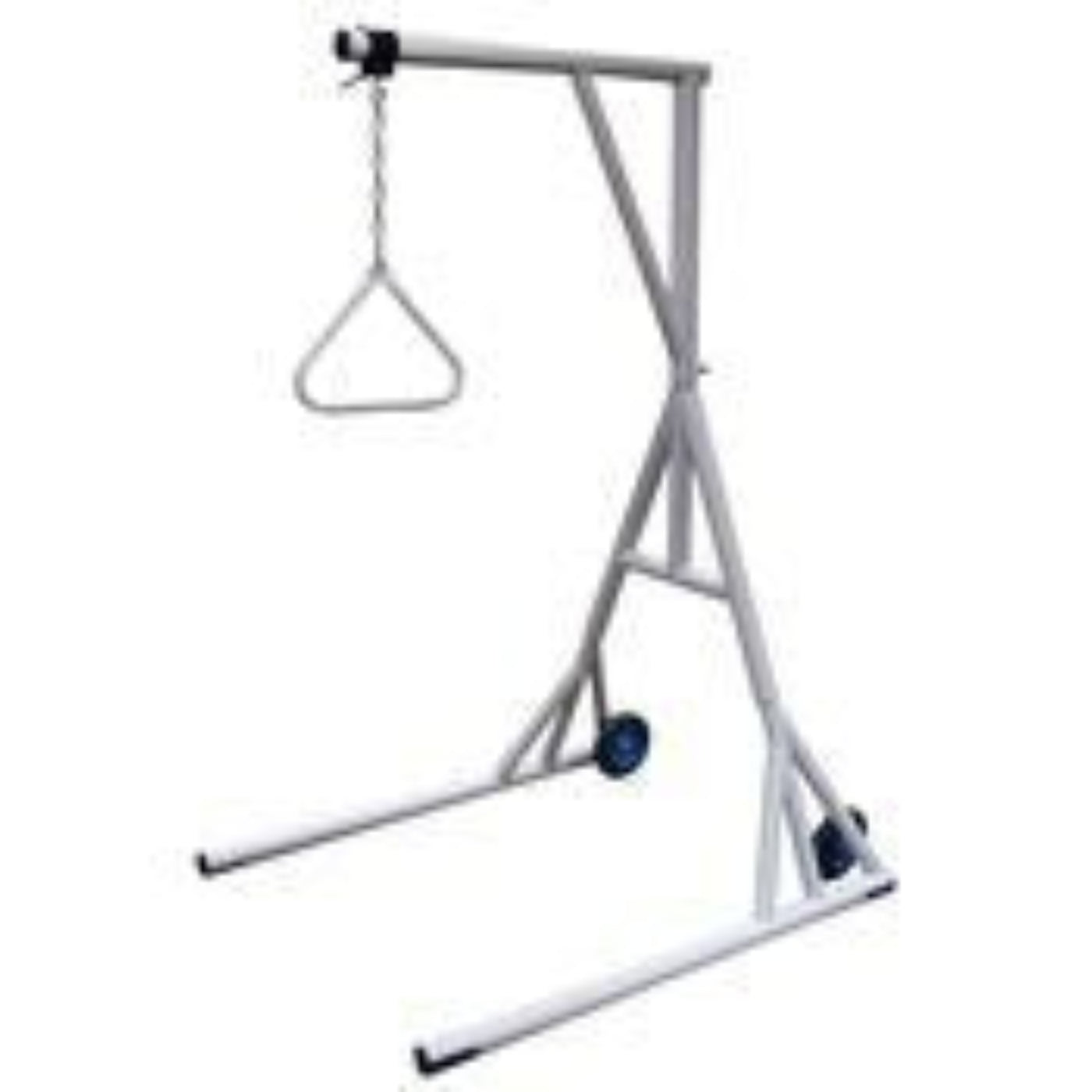 Patterson Medical- Bariatric Freestanding Trapeze Silver Vein Finish - 562097