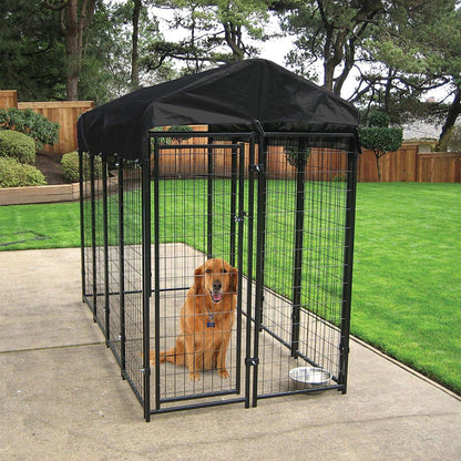 Lucky Dog Uptown Large Welded Kennel Heavy Duty Dog Cage Pen  - 93611