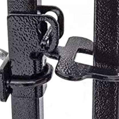 Lucky Dog Uptown Large Outdoor Covered Kennel Heavy Duty Dog Fence Pen (10 Pack) - 109195