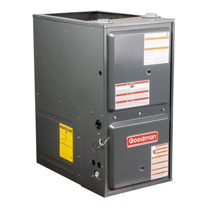 Goodman - 100,000 BTU 96% Gas Furnace - 21" Width - Downflow / Horizontal - Single Stage - 115V - R32 - GD9S961005CN