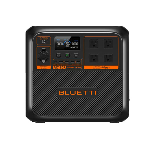 BLUETTI Premium 150 (AC180P) Solar Portable Power Station | 1,800W 1,440Wh - PowerGen USA