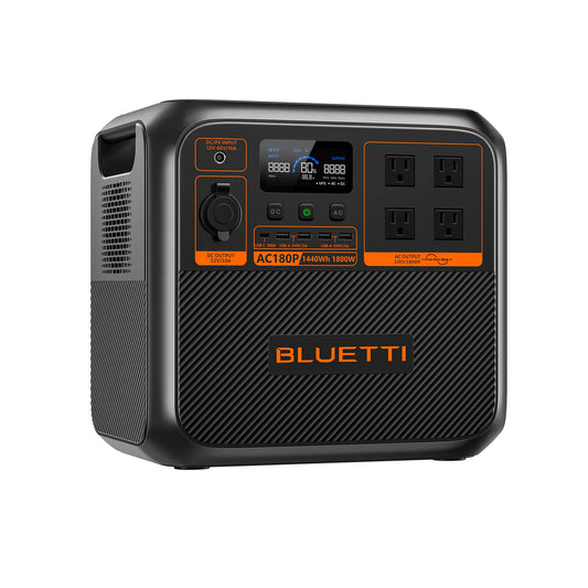 BLUETTI Premium 150 (AC180P) Solar Portable Power Station | 1,800W 1,440Wh - PowerGen USA