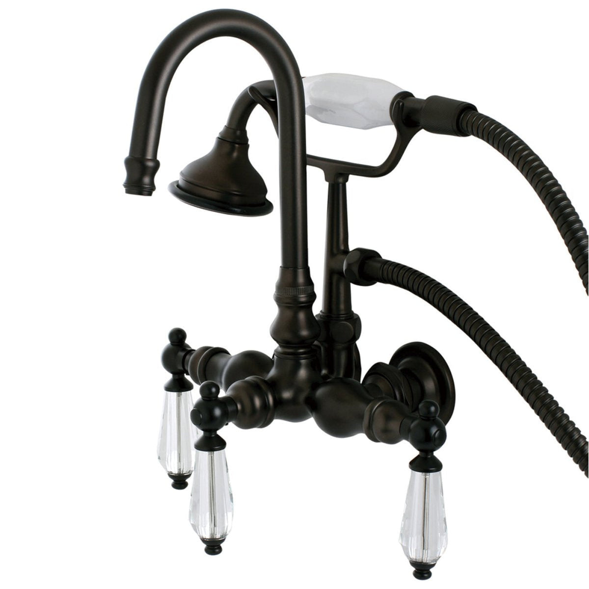 Eden Bath Kingston Brass Aqua Eden Wilshire Wall Mount Clawfoot Tub Faucet - AE7T5WLL
