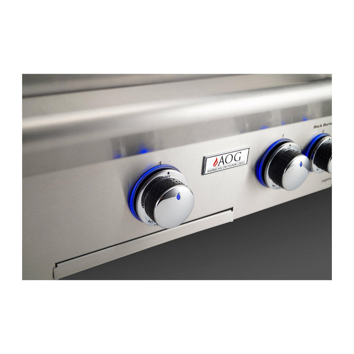 AOG American Outdoor Grill Propane Gas 36-Inch L-Series 3-Burner Freestanding Grill - 36PCL-00SP