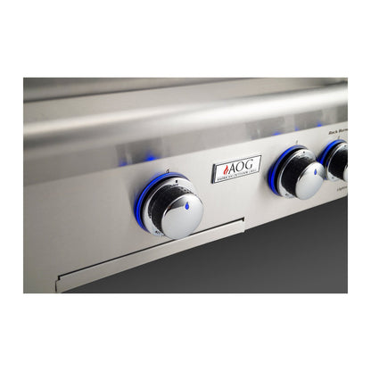 AOG American Outdoor Grill Propane Gas 36-Inch L-Series 3-Burner Freestanding Grill - 36PCL-00SP
