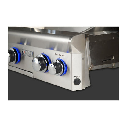 AOG American Outdoor Grill Propane Gas 24-Inch L-Series 2-Burner Grill on Pedestal - 24PPL-00SP