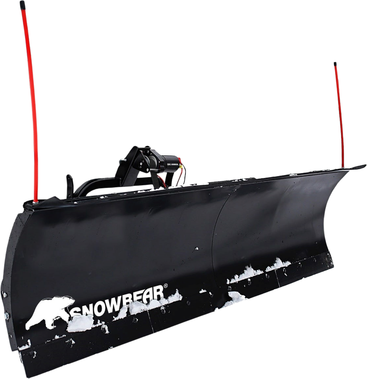 SnowBear AVAL8219 82" x 19" Universal SUV/Truck Mount T-Frame Snow Plow Kit with Winch and Wireless Remote New - AVAL8219