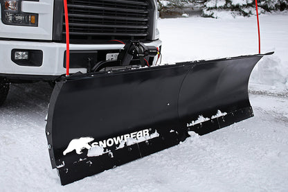 SnowBear AVAL8826ELT 88" x 26" Universal Truck Mount T-Frame Snow Plow Kit with Actuator and Wireless Remote New - AVAL8826ELT