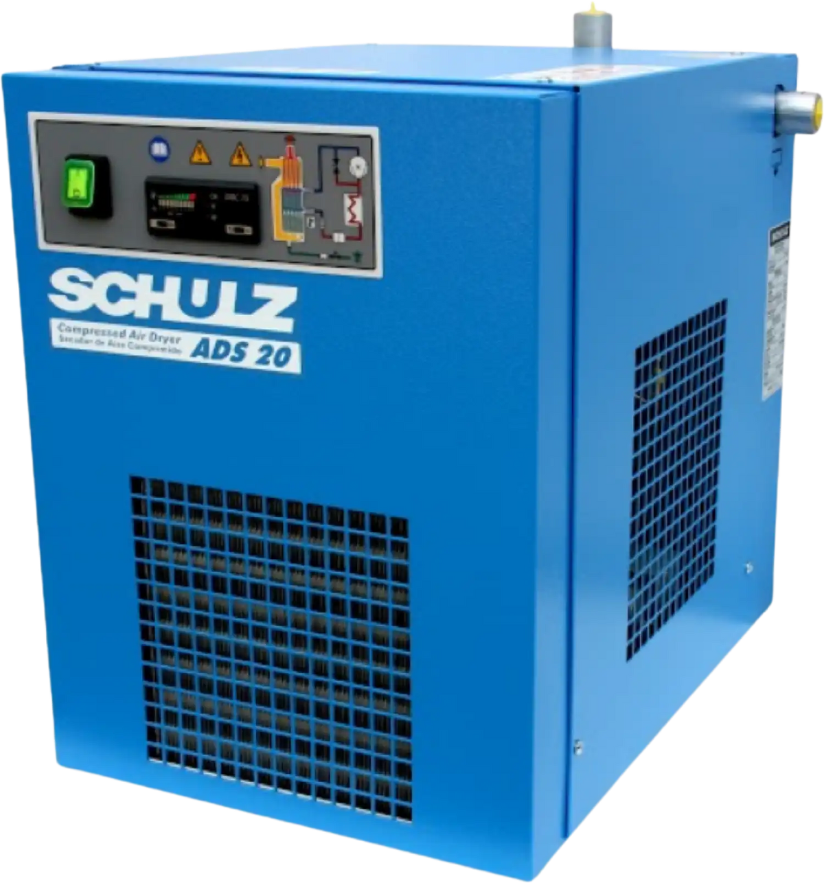 Schulz ADS-20 Air Dryer Non-Cycling Compressed 20 CFM 232 PSI 115V 1-Phase New - ADS-20-UP