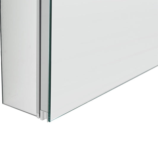 Aquadom Royale 48" x 30" Rectangle Recessed or Surface Mount Bi-View Bathroom Medicine Cabinet - R-4830E