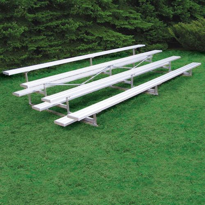 Bleacher 4 Row 15' All Aluminum Standard - BLCH-4AL