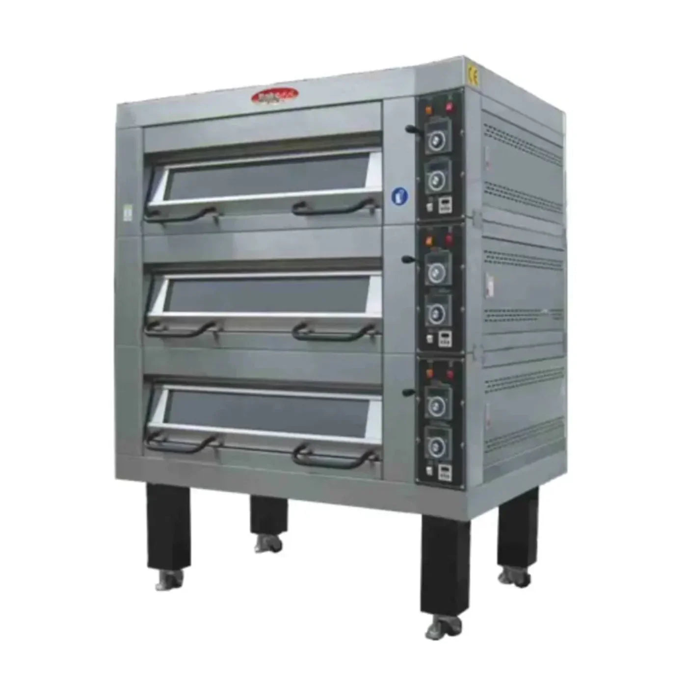 BakeMax 55" One Deck Electric Oven, Accommodates (2) 18" X 26" Pans, 220v/60/3 - BMDDD01