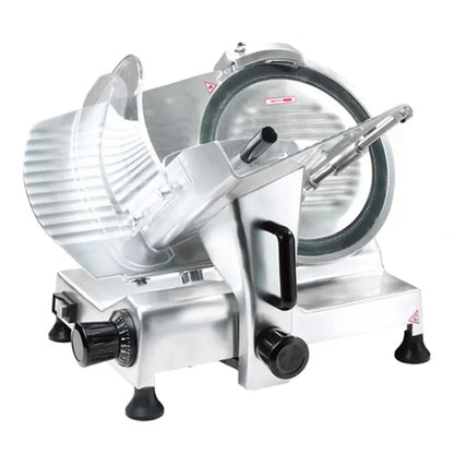 BakeMax  23.5" Meat Slicer Manual Gravity Feed, 12" Blade, 120/60/1 - BMMSM12