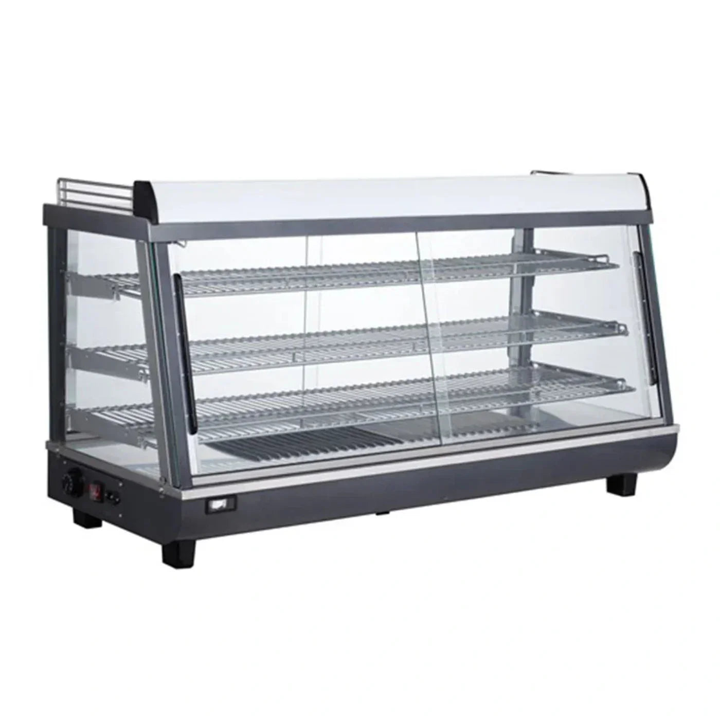 BakeMax48" Titan Series Heated Warmer/Display Case, Countertop, 120v/60/1 - BMTSC48