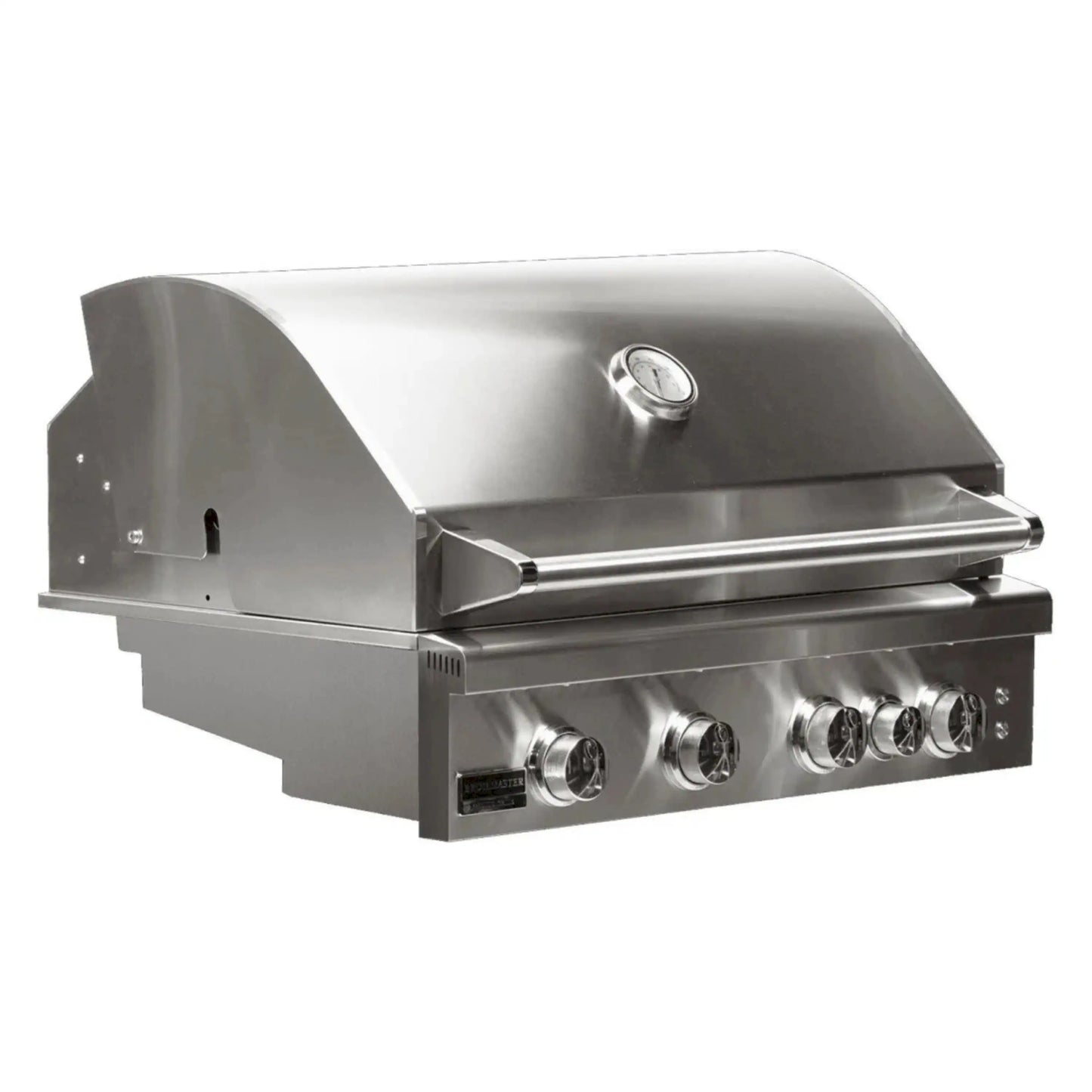 Broilmaster B-Series 32-Inch 4-Burner Marine Grade Premium Natural Gas Grill and Grill Cart in Stainless Steel - AP2-BSB324MGN