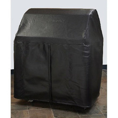 Lynx Carbon Fiber Vinyl Cover for 36-Inch Freestanding Gas Grill with Side Burner - CC36FCB