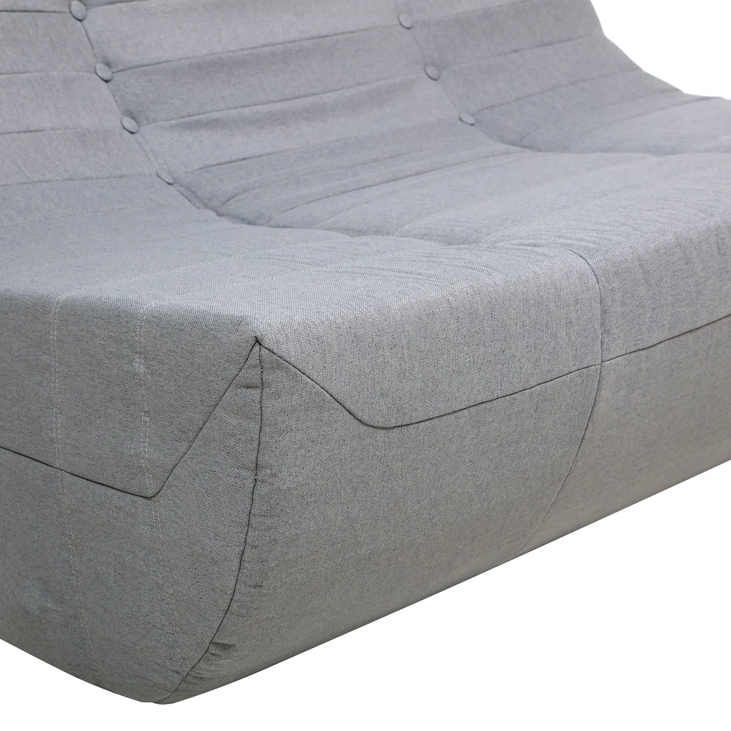 Deko Living Gray Compressed Foam Sofa  - CIF50019SOF