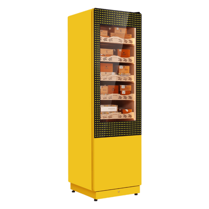 Raching Oak Yellow Cigar Electric Humidor Humidor - COH300A