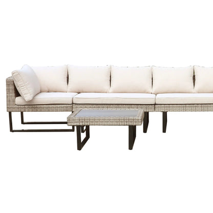 Deko Living Outdoor Corner Patio Sectional & Tables  - COP30008