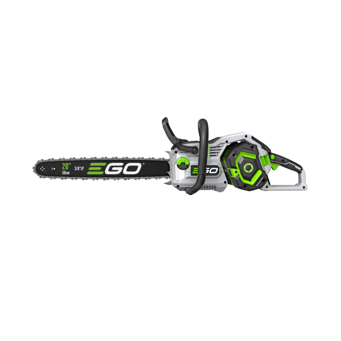 EGO Power+ 20-Inch 56-Volt Lithium-ion Cordless Farm & Ranch Chainsaw with Digital Display, LED Work Light, 6Ah Battery and 320W Charger - CS2005