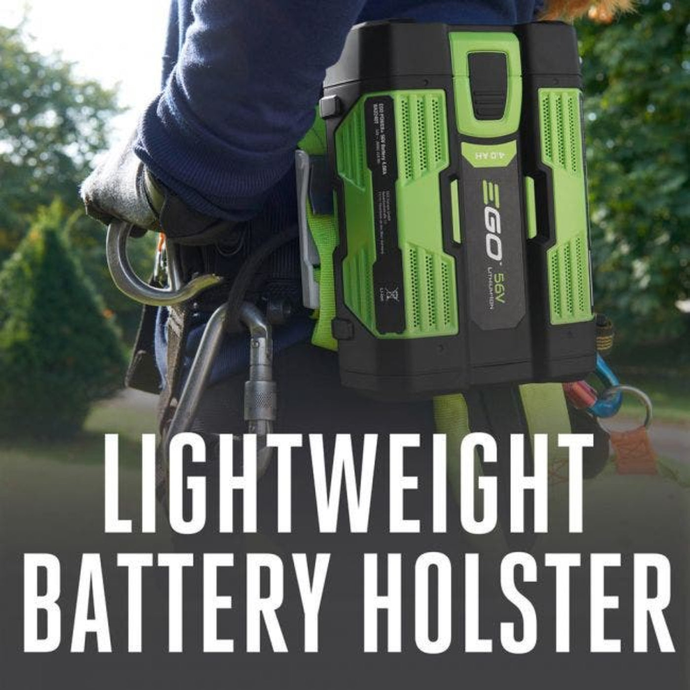 EGO Power+ Commercial Top Handle Chainsaw with Battery Holster, 5Ah Battery and Charger - CSX3003
