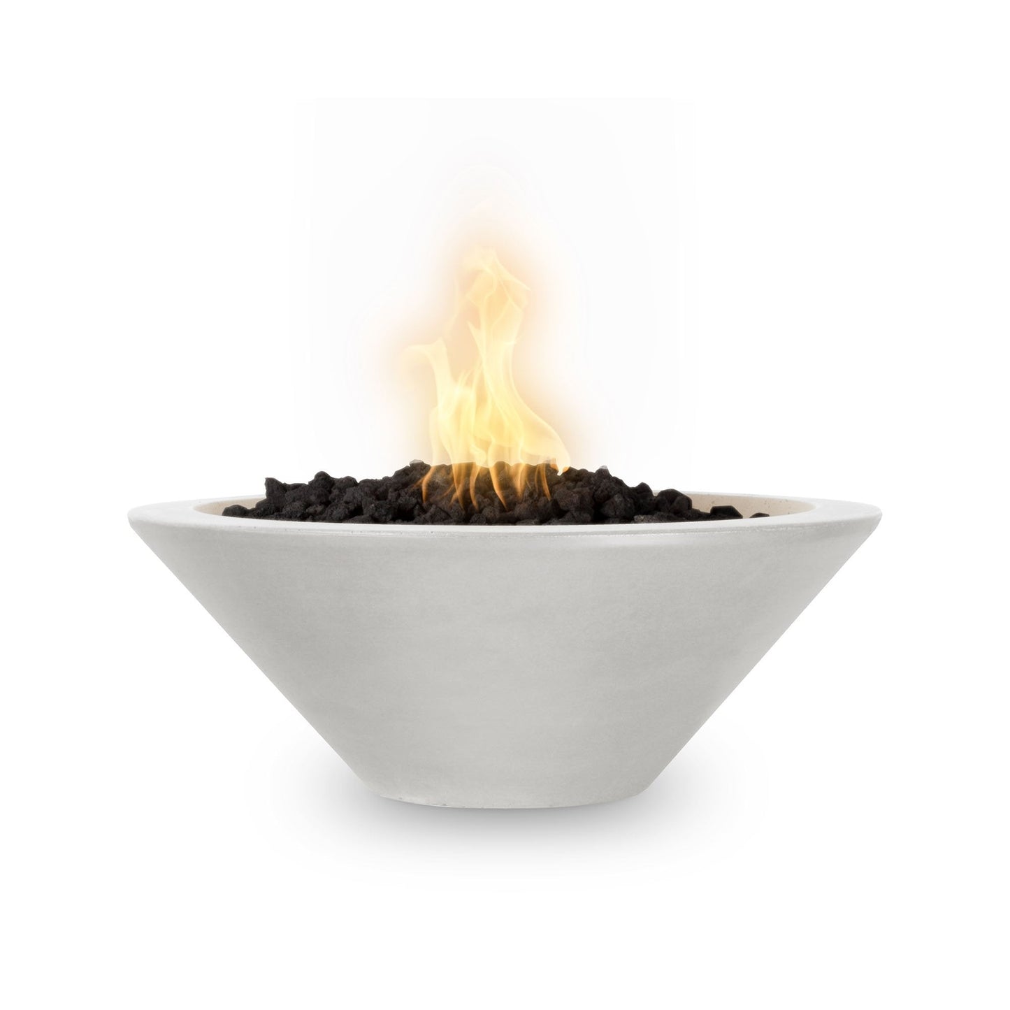 36" Cazo Concrete Fire Bowl Limestone