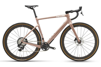 Cervelo Aspero-5 700c - Force XPLR eTap AXS 1 - Rose Champagne - GM072123-06
