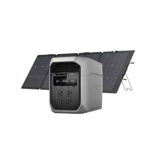 Aurora Generators  3 Max Plus Portable Power Station + 220w Solar Panel - D3MP-220W
