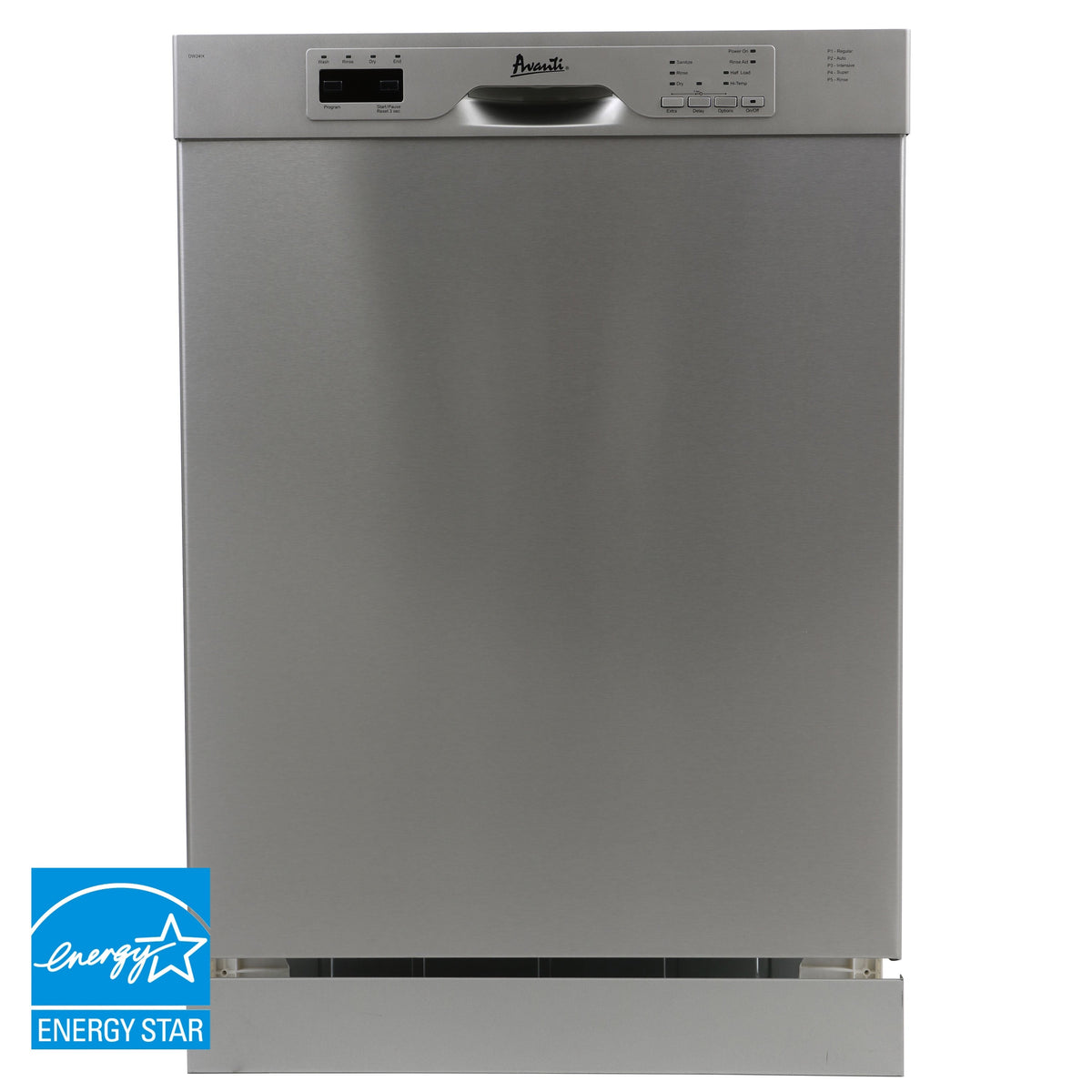 Avanti 24" Built In Dishwasher - DWF24V3S